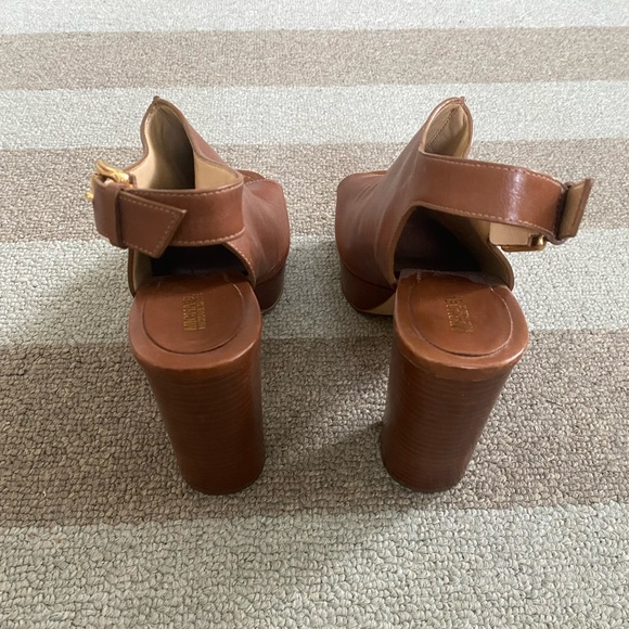 MICHAEL Michael Kors Peep Toe Platform Heels - Picture 4 of 5